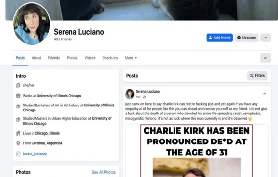 Facebook charlie kirk