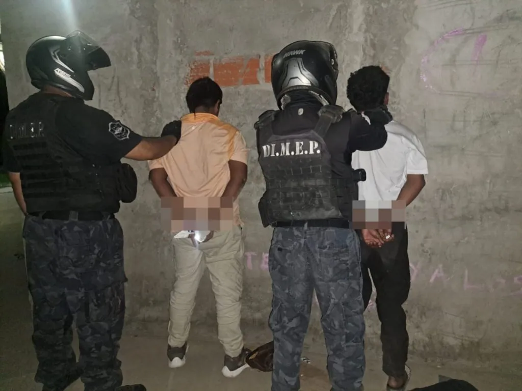 Motochorros detenidos