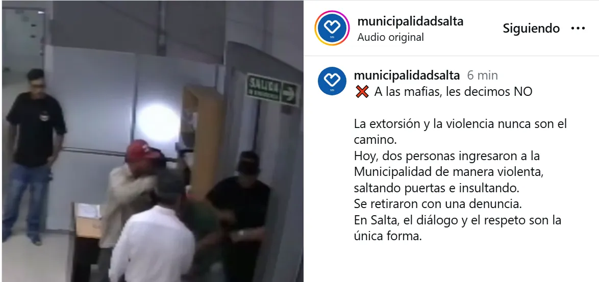 municipalidad ingreso violentos